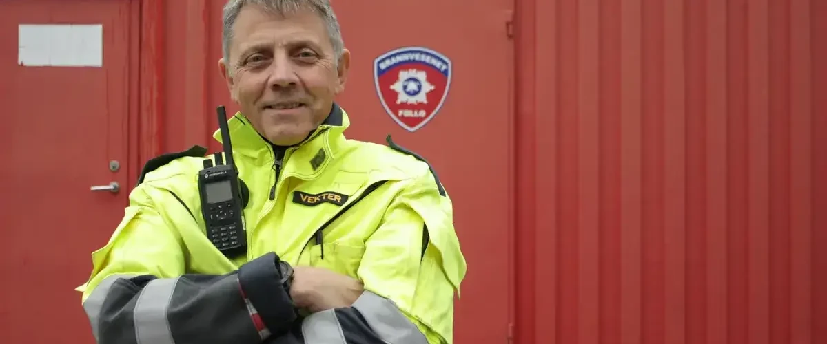 Jarl Erik Høvring, avdelingsleder i Follo Brannvesen.	